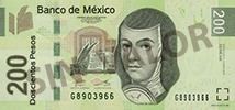 200 Mexico peso