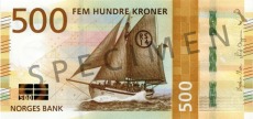 500 Norwegian krone