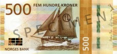 500 Norwegian krone