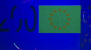 200 eur UV flag