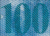 100 Swiss francs chameleon number
