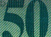 50 Swiss francs coloured number