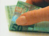 50 Swiss francs coloured number No. 2