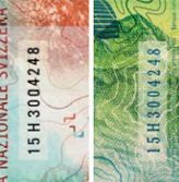 50 new Swiss francs serial number